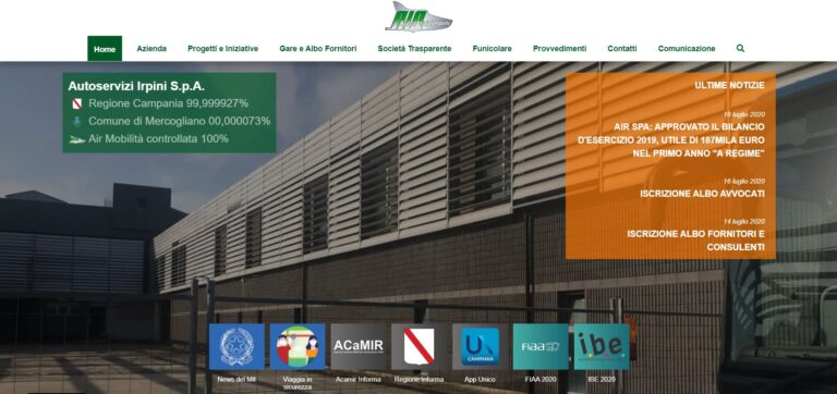 Air Spa, rivoluzione digitale: online il nuovo sito