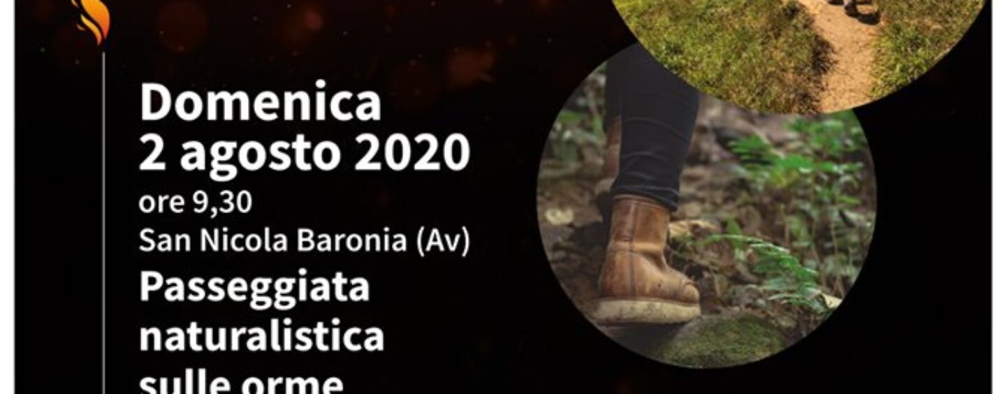 Il progetto “I falò della Baronia” riprende il suoi percorso con la “Passeggiata naturalistica sulle orme dei briganti “