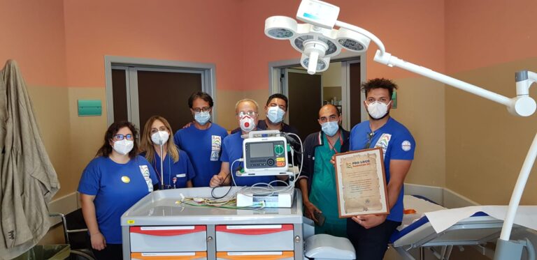 Pro Loco Roccabascerana, donazione al Pronto Soccorso del Moscati