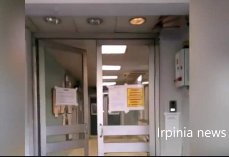 VIDEO/Pronto Soccorso Solofra chiuso da mesi ma gli ingressi sono aperti: chiunque può entrare, sicurezza a rischio