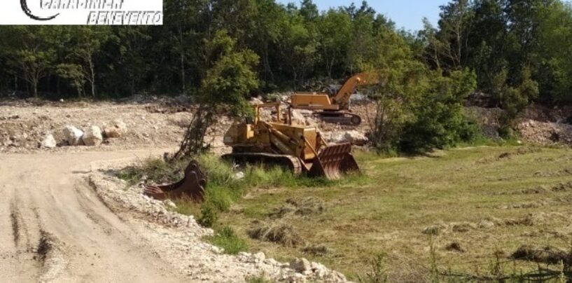 Cerreto Sannita, estraevano pietra calcarea senza autorizzazioni: tre denunce