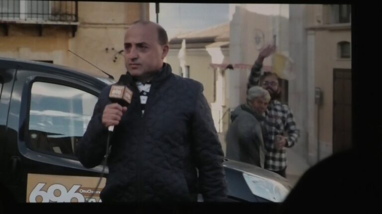 Il giornalista Gianni Vigoroso attore nel film “Ammen”