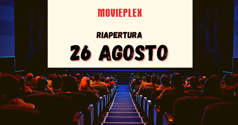 Mercogliano, mercoledì 26 agosto riapre il “Movieplex”