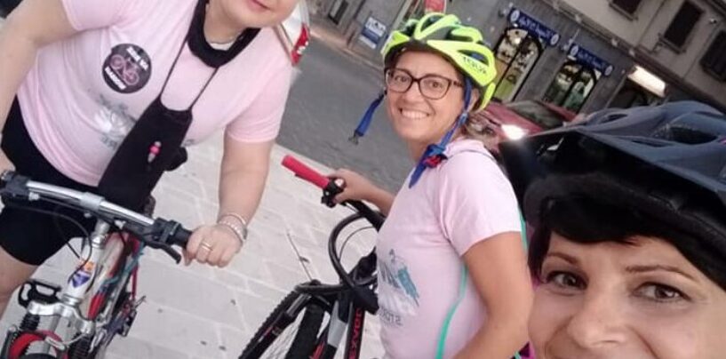 Avellinesi e stranieri, passeggiando in bicicletta tra le bellezze della città