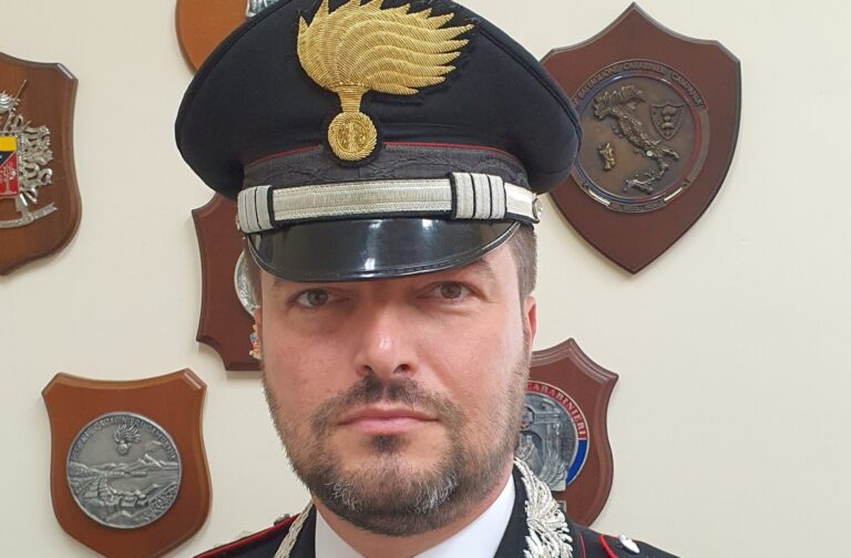 Carabinieri, ecco il nuovo Comandante del Nucleo Investigativo di Avellino