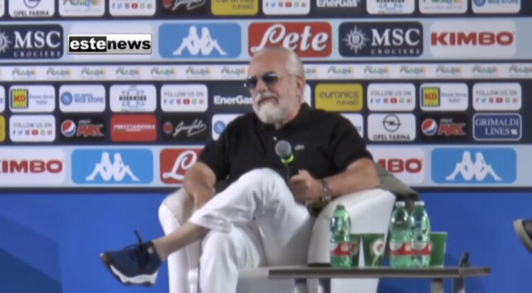 Napoli, De Laurentiis positivo al Coronavirus