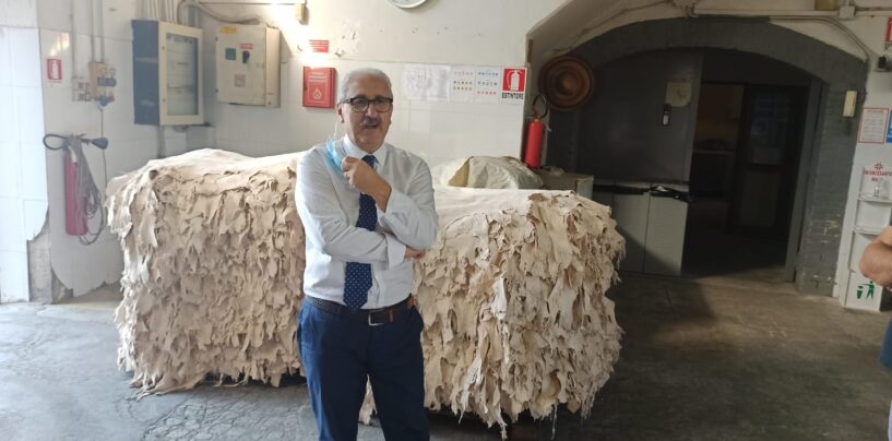 Settore conciario, Aliberti : “Solofra deve riavere il ruolo che le spetta”