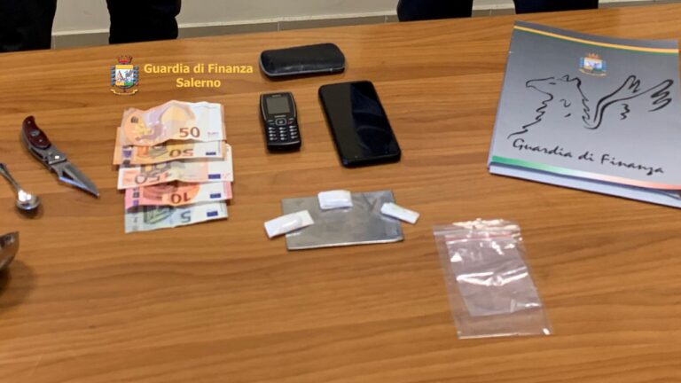 Spaccio nell’Agro nocerino-sarnese: scatta il divieto di dimora per un pusher