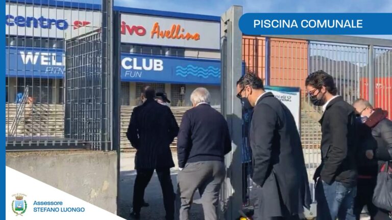 Il Comune di Avellino torna in possesso della piscina comunale