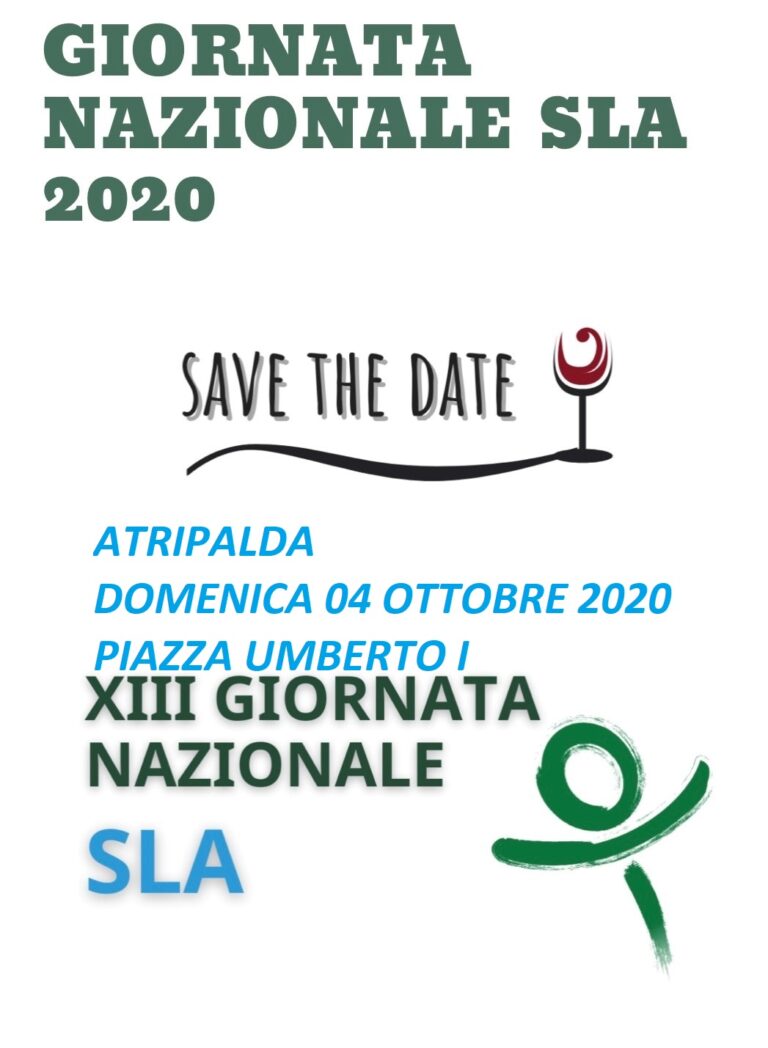 XIII giornata nazionale Sla, domani iniziativa ad Atripalda