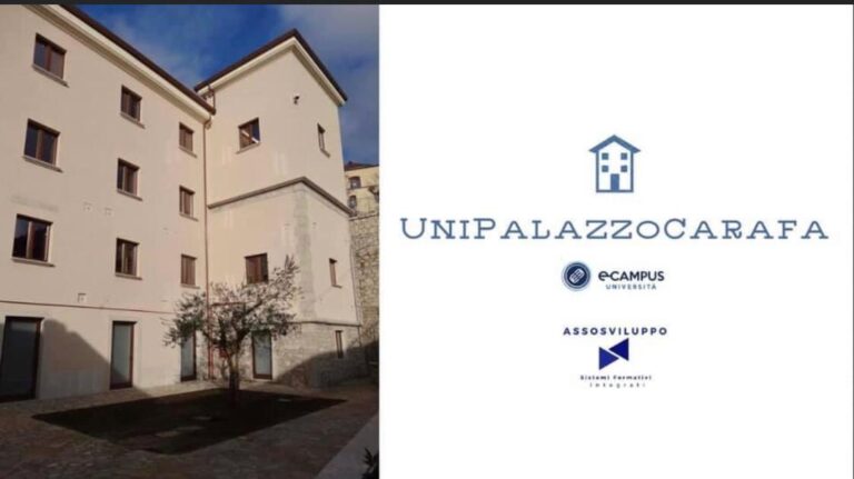Corsi di formazione, UniPalazzo Carafa a Chiusano San Domenico