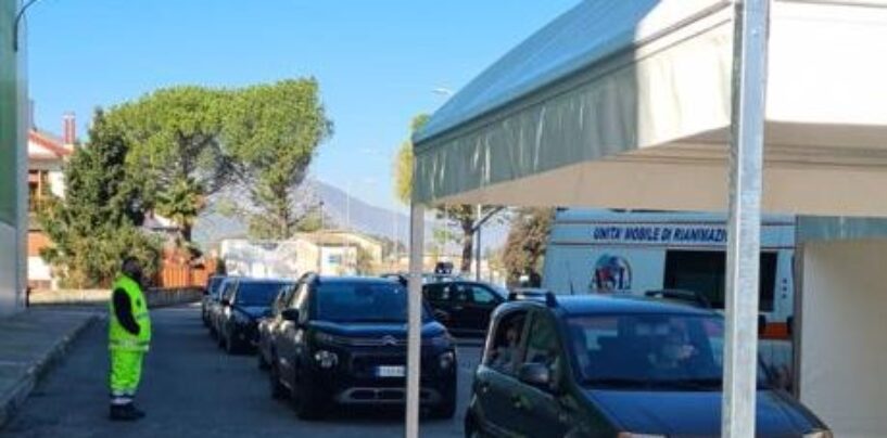 Covid-19: operative le postazioni drive-in