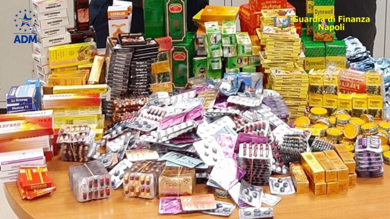 VIDEO/ Farmaci illegali, maxi sequestro all’aeroporto di Capodichino