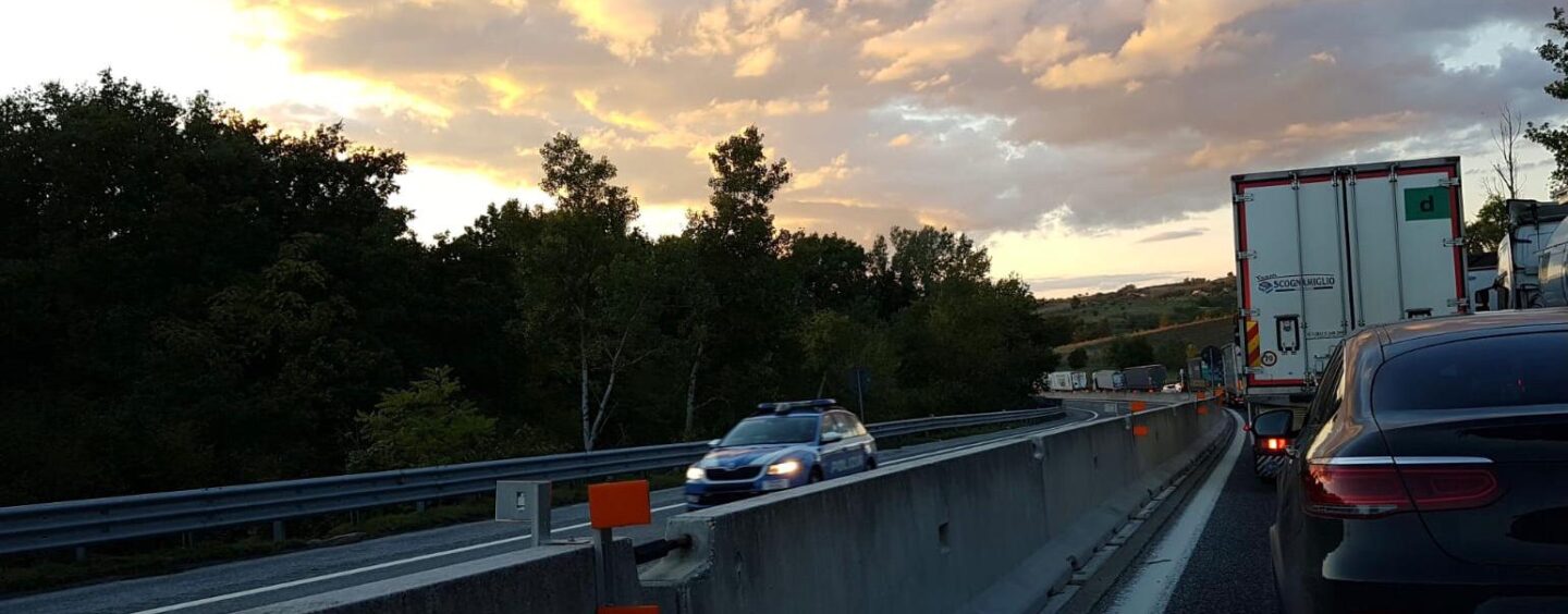 Ancora sangue sulle strade irpine: centauro perde la vita sull’A16, all’altezza di Grottaminarda