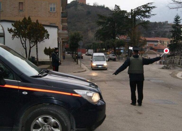 Carabinieri, week-end di controlli in Alta Irpinia: due denunce