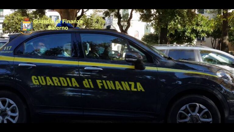 Evasione da oltre 2 milioni: in azione la Guardia di Finanza di Salerno