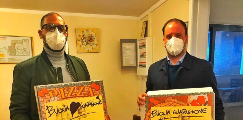 Baiano, pizze gratis alle famiglie in isolamento a causa del Covid