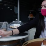 caffe bar mascherina