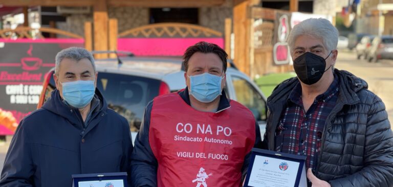 Conapo Benevento, targa ricordo al personale andato in pensione nel 2020