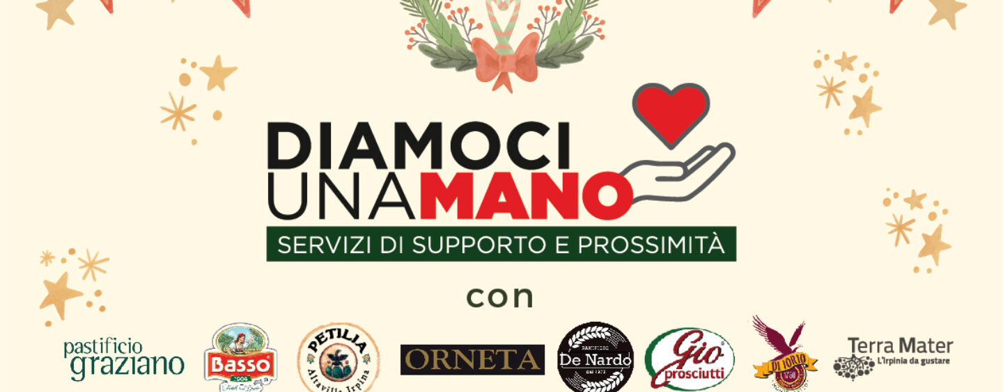 Progetto “Gusto&Cuore”, la solidarietà della rete di volontariato “Diamoci una Mano”