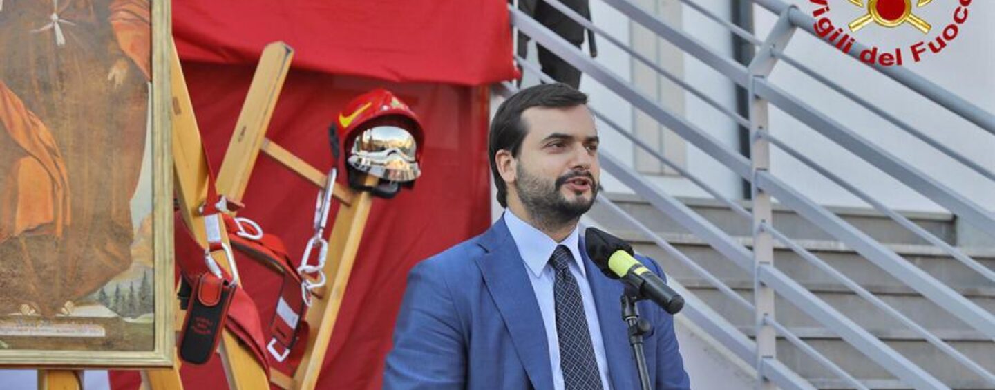 Vigili del Fuoco, gli auguri del sottosegretario Sibilia per Santa Barbara: “Il 2020 un anno cruciale, terribile ma proficuo”