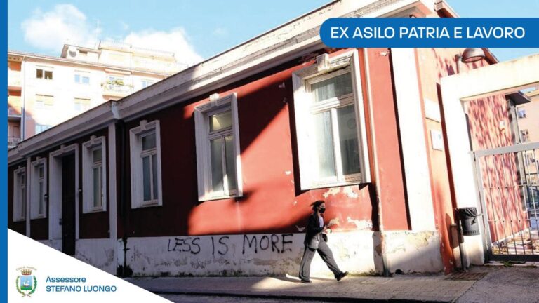 Venduto l’ex Asilo Patria e Lavoro, Luongo: “Al Comune i primi 485.000 € dal piano vendita”