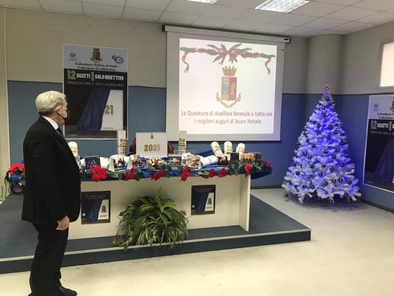 VIDEO/ Il Questore Maurizio Terrazzi presenta il calendario del 2021 della Polizia di Stato