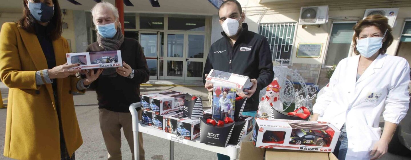 Santobono Pausilipon: l’Associazione Filiera Italiana Nautica dona 150 giocattoli ai bimbi dell’ospedale