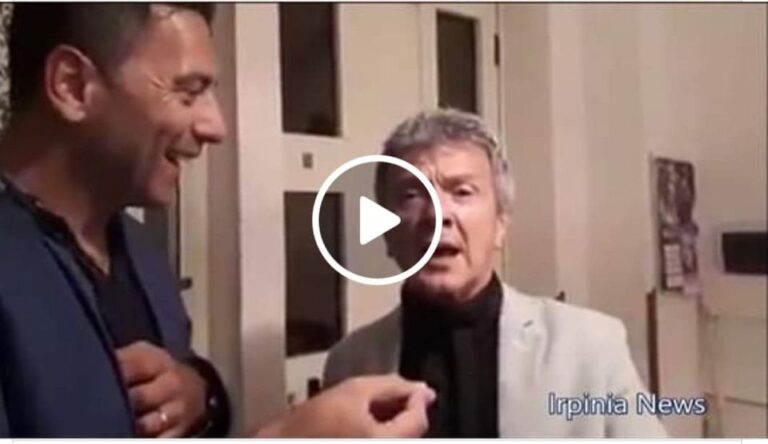 Pupo: “Ho guadagnato i primi soldi come cantante grazie al signor Perrotta di Avellino, vorrei incontrare i suoi familiari per ringraziarli”/VIDEO