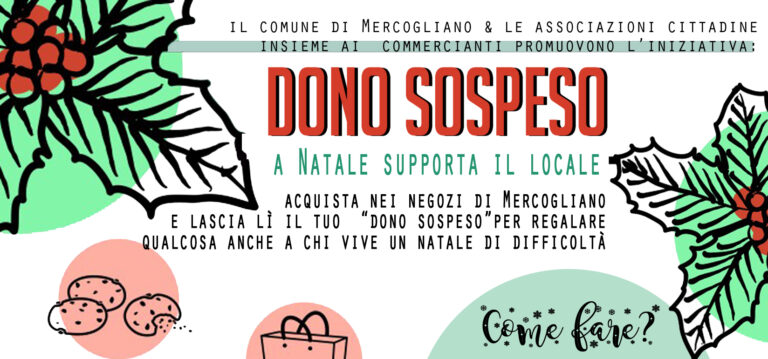 A Mercogliano l’iniziativa Natale condiviso-dono sospeso