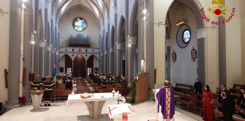 Chiesa del Rosario: Precetto Natalizio dei Vigili del Fuoco