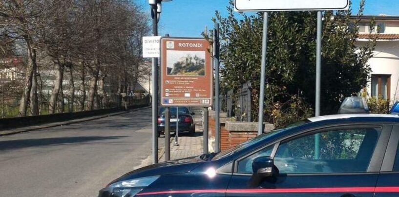 Alla vista dei Carabinieri si dà alla fuga nei campi: arrestato pregiudicato