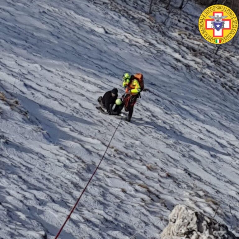 VIDEO / Calabritto: soccorsi tre escursionisti in difficoltà
