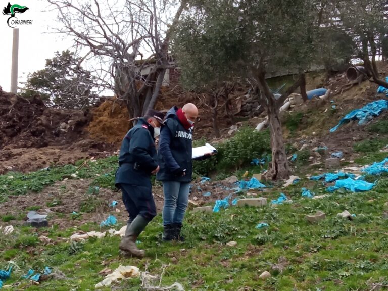 Montesarchio:  gestione illecita di rifiuti in un’azienda