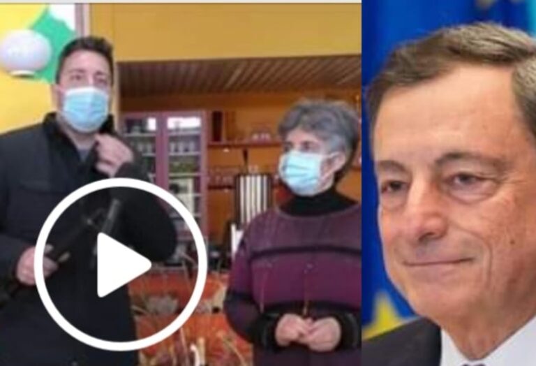 VIDEO/Mario Draghi e i suoi pranzi a Monteverde: “Braciola e ravioli i piatti preferiti”