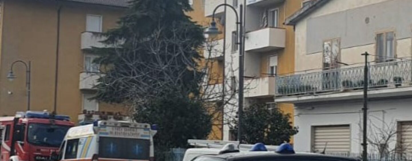 Il vento ravviva le fiamme, incendio nello stesso appartamento evacuato lunedì a Lacedonia
