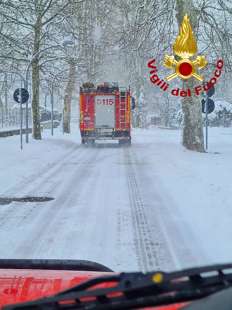 Irpinia: dopo la neve il ghiaccio