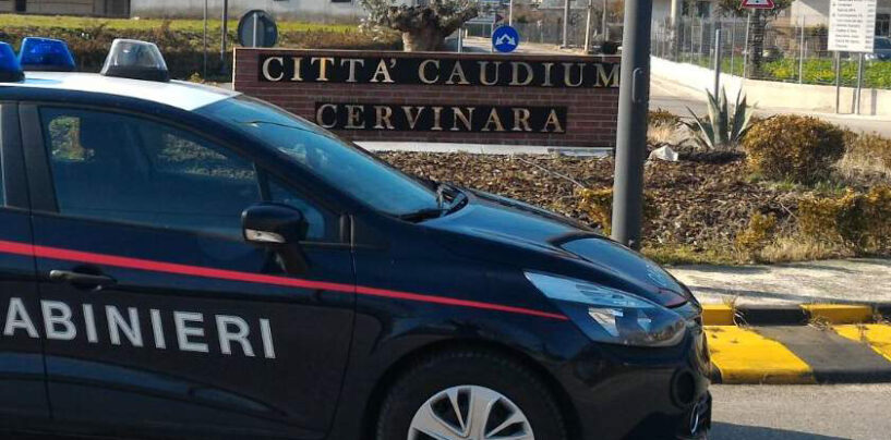 Cervinara, in carcere un 20enne: deferito dai carabinieri per evasione
