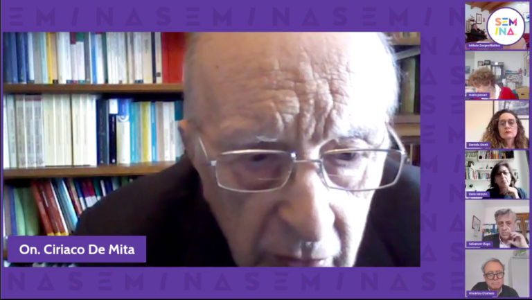 VIDEO/ Brand Alta Irpinia, De Mita si complimenta col progetto Semina: “Prima iniziativa dell’area pilota che andrà in porto”