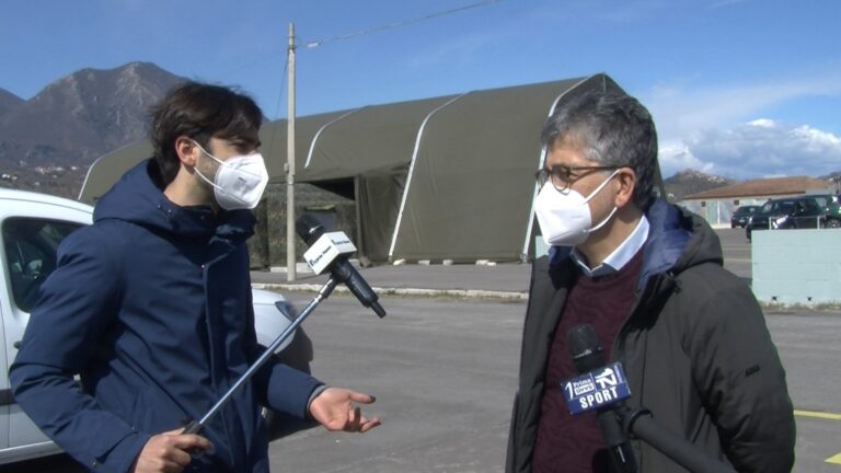 VIDEO/ Maxi affluenza a Campo Genova per lo screening 2.0 del Comune di Avellino, De Simone: “Scovati già 4 positivi”