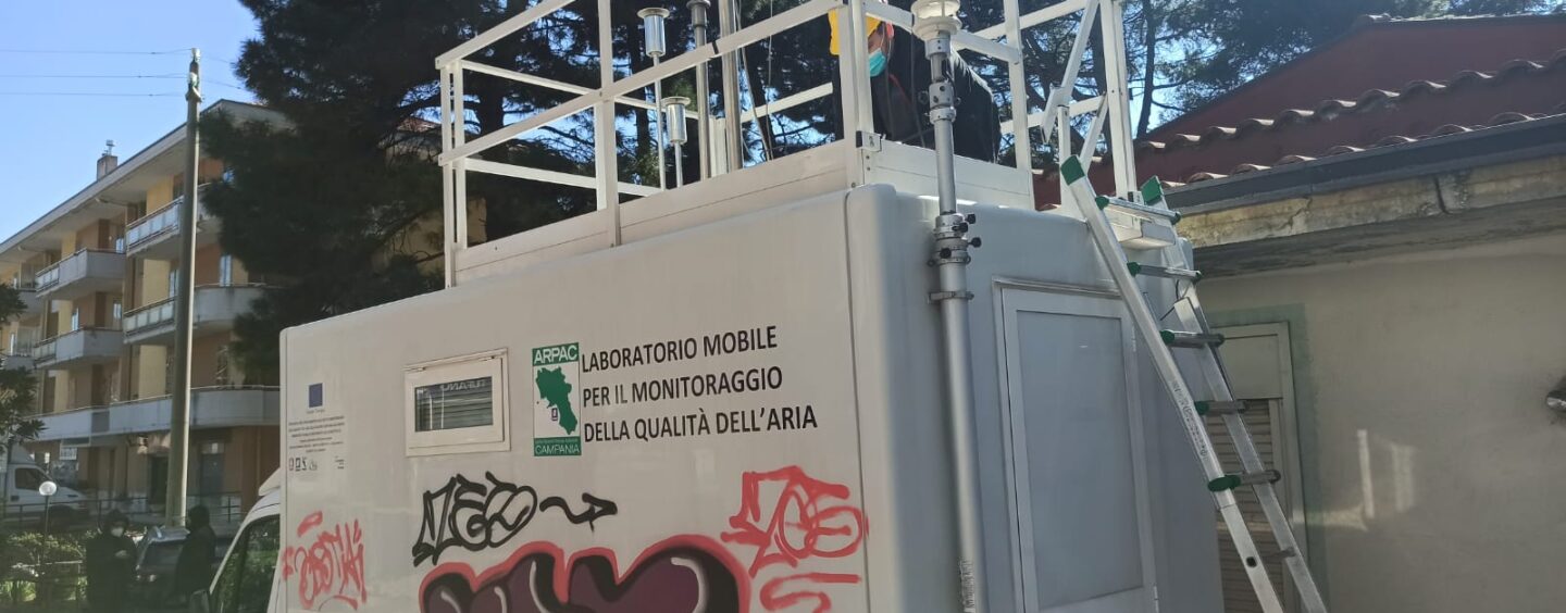 FOTO / Mercogliano dichiara guerra all’inquinamento ambientale: attivata a Torrette la prima delle due stazioni mobili