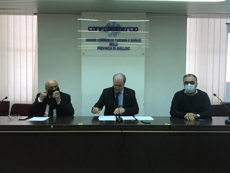 VIDEO/ Camera di Commercio Irpinia-Sannio, La Stella fa chiarezza. E sulle riaperture: “In sicurezza si può, basta ipocrisie”