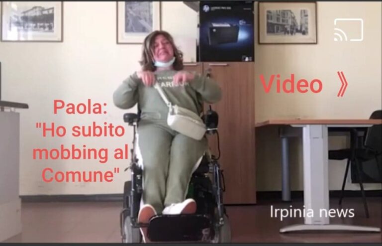 Paola: “Dopo le iene ho subito mobbing al Comune di Avellino, mi hanno chiesto di licenziarmi”/VIDEO