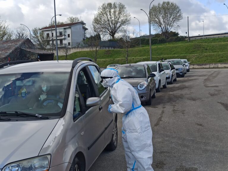 Covid, 100 positivi in Irpinia. La mappa del contagio di oggi