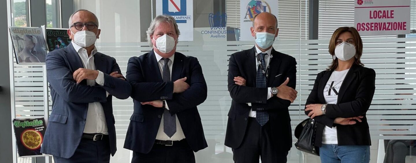 Vaccinazioni, l’importante contributo di Confindustria e delle aziende irpine: inoculate 10.000 dosi