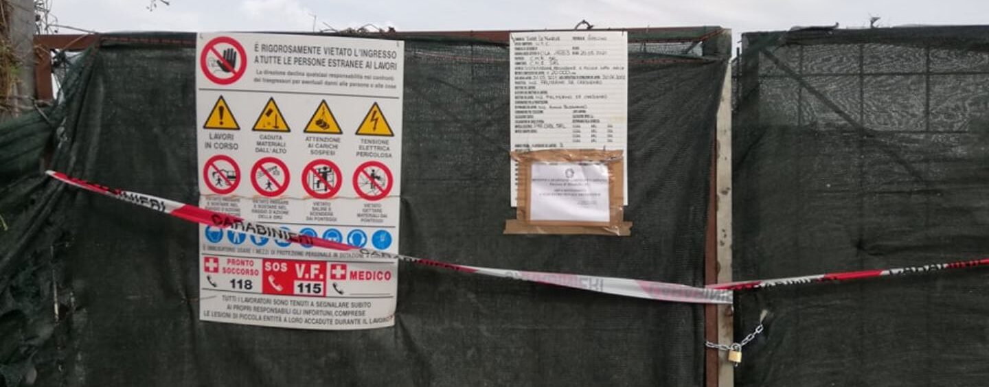 Corpo Forestale dello Stato: sottoposta a sequestro l’area archeologica di Torre Le Nocelle
