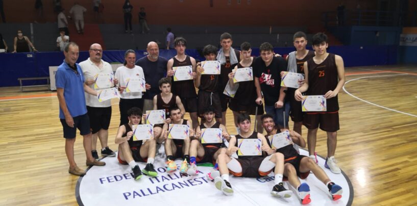 FOTO / Nell’anno orribile il basket irpino si prende una rivincita grazie all’Acsi ’90: campione regionale under 18. I complimenti di Pino Sacripanti