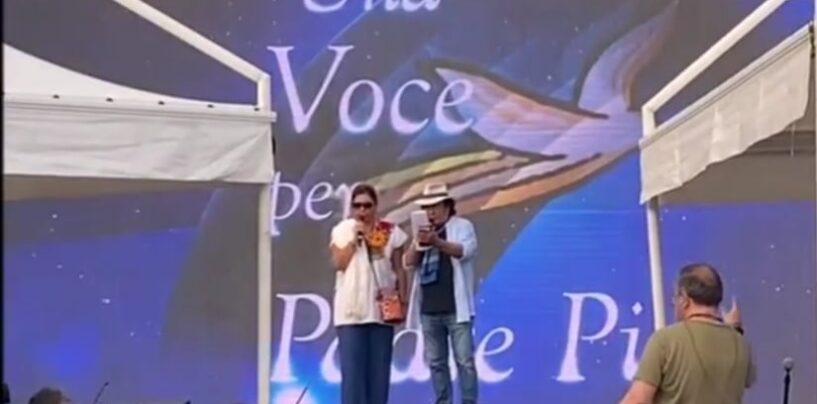 Pietrelcina, Al Bano e Romina cantano per Padre Pio: “Felici di sostenere la raccolta fondi per i più bisognosi”/VIDEO