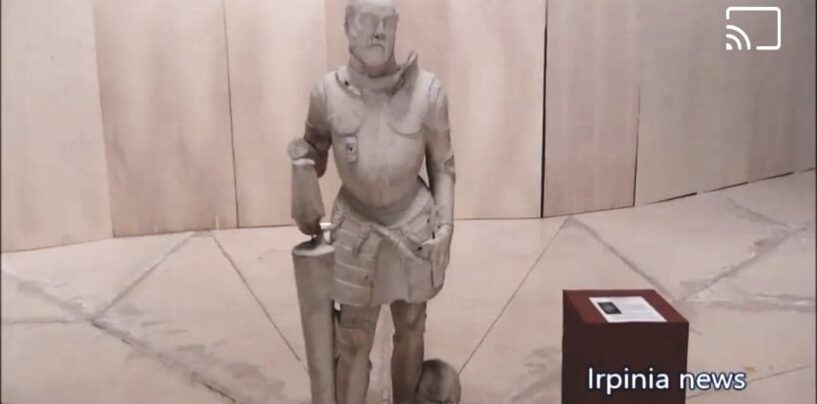 Le statue della Dogana di Avellino: un patrimonio da tutelare. Ecco come sono conservate aspettando Fuksas/VIDEO