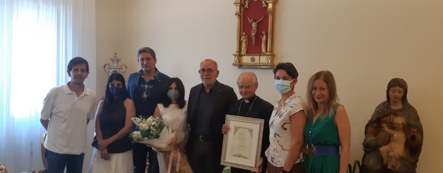Valorizzazione dei luoghi di Avellino, dagli architetti un riconoscimento al vescovo Aiello